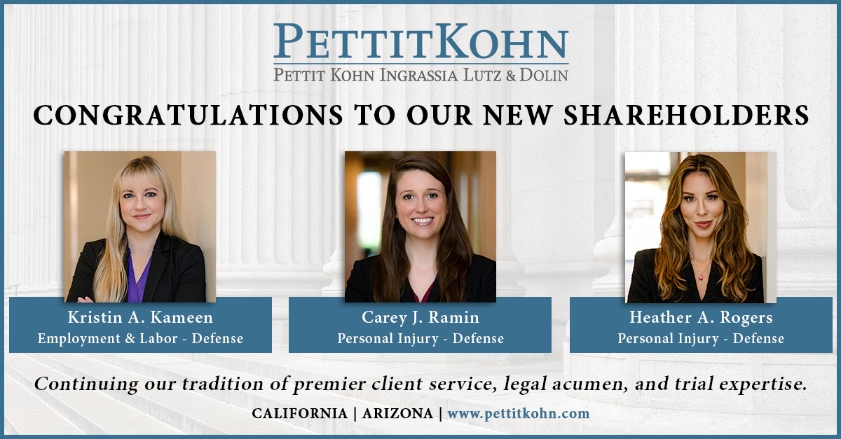 Patsy Kohn Pettit Kohn Announces Three New Shareholder Promotions for 2026 ...